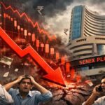 ट्रंप की धमकी का असर: खुलते ही बाजार में 8 लाख करोड़ डूबे, सेंसेक्स 1800 अंक लुढ़का